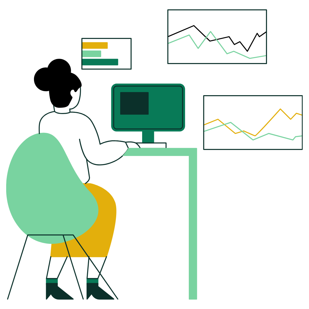 Illustration représentant le reporting handicap
