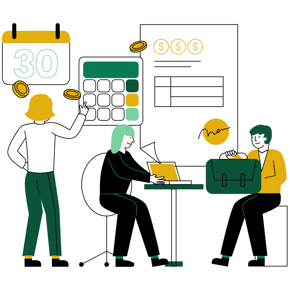 Illustration représentant le pilotage collaboratif