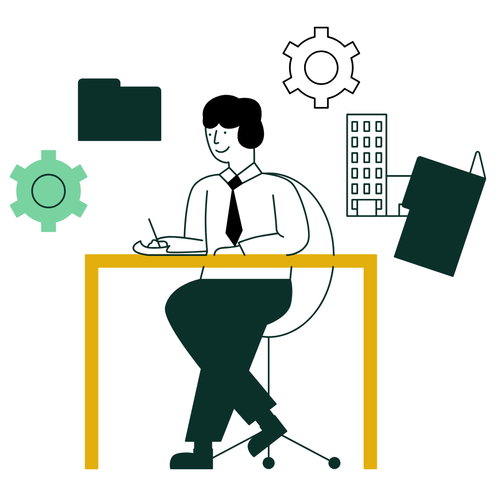 Illustration représentant l'alimentation du logiciel